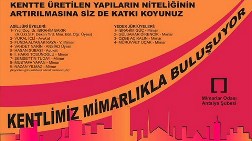 "Kentlimiz Mimarlıkla Buluşuyor: Güzel Mimari Eserleri Halkımızla Birlikte Seçiyoruz"