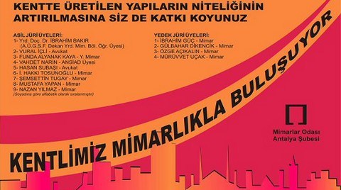 "Kentlimiz Mimarlıkla Buluşuyor: Güzel Mimari Eserleri Halkımızla Birlikte Seçiyoruz"