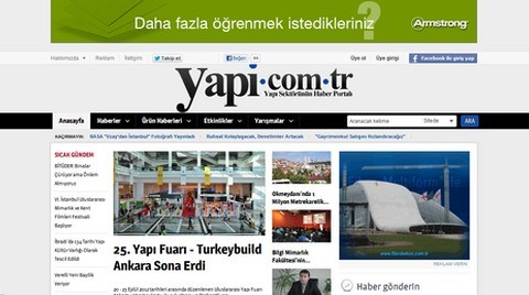 Yapı Sektörünün Haber Portalı yapi.com.tr Yenilendi!