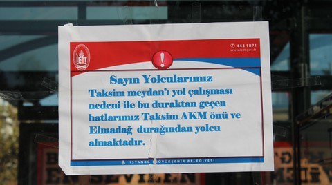 Taksim Meydanı ‘Yayalaştırma’ Projesi Başladı