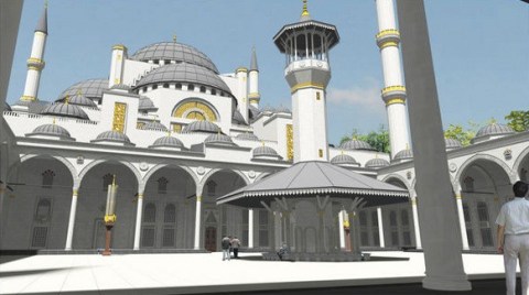 Çamlıca Tepesine Yapılacak Cami Açıklandı
