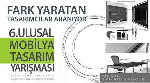 6. Ulusal Mobilya Tasarım Yarışması