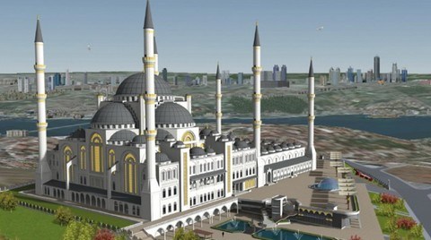 Erdoğan Çamlıca Camisi'ni Beğendi, Taksim'e de Cami Yapılacak