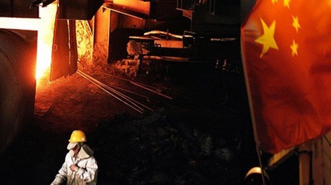 Çin'in 2012'de Yüksek Ölçekli Sanayi Büyüme Oranı %10 Olacak
