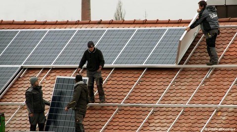 Almanya'da Güneş Enerjisinin Elektrik Üretimindeki Payı % 45 Arttı