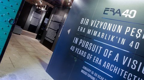ERA Mimarlık, 40 Yıllık Geçmişini Tophane-i Amire'de Sergiliyor