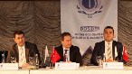 Prof. Dr. Kerem Alkin (sol başta), Dr. Can Fuat Gürlesel ve Yrd. Doç. Dr. Av. Harun Kılıç