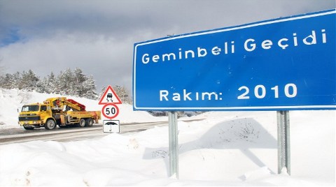 Geminbeli Geçidi'ne 4 bin 200 Metrelik Tünel