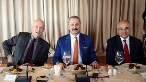 Pascal Lamy, Zafer Çağlayan ve Mehmet Büyükekşi (Foto: Berk Özkan / AA)