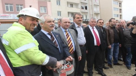 Trakya'nın En Büyük Projesinde İlk Beton Atıldı