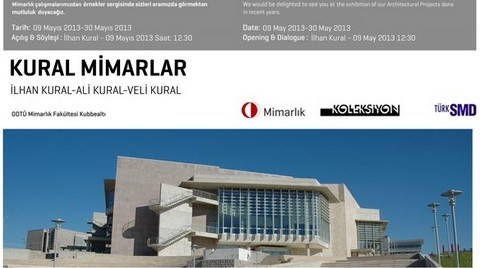 Kural Mimarlık Proje Sergisi ODTÜ'de