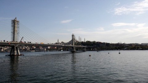 Haliç Metro Geçiş Köprüsü; Bitti Bitecek…