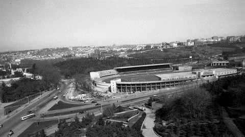 İşte İnönü Stadı'nın İlk Fotoğrafı