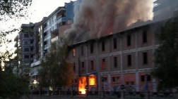 Eskişehir'in Emek'i Kılıçoğlu Sineması Yanıyor