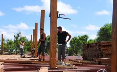 Belediyeden Sit Alanına Gazino, Bar İnşaatı