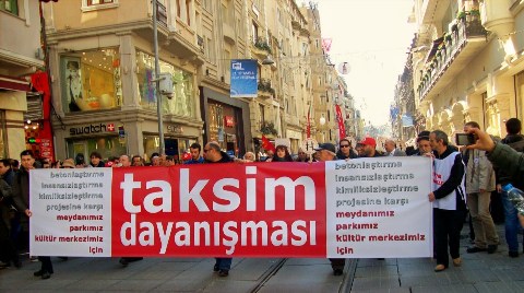 Taksim Dayanışması Meclis'te