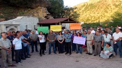 Tunceli'de Gole Çetu Protestosu