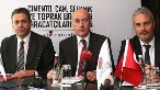 Basın toplantısında, Ali Özinönü’nün yanısıra Başkanvekilleri Bahadır Kayan ve Cemil Tokel ile yönetim kurulu üyeleri de hazır bulundu