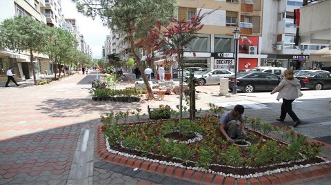 Alsancak Sokakları Yüz Değiştiriyor