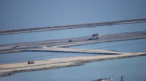 Denize Dolgu Havalimanı İçin 13 Milyon Taş!