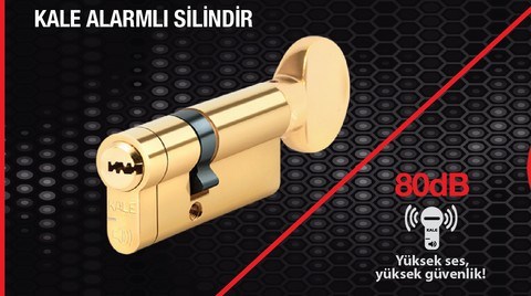 Yüksek Ses ve Yüksek Güvenlik; Kale Alarmlı Silindir 