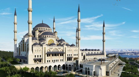 Çamlıca Camii’nin Temelleri Atıldı
