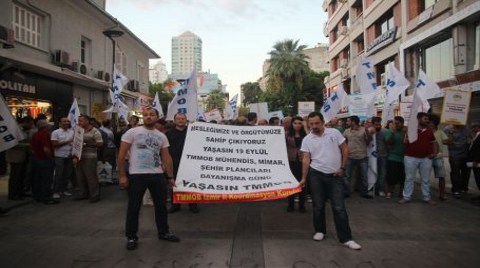 TMMOB "Kenti ve Doğayı Yağmalayanlara" Karşı Yürüdü!