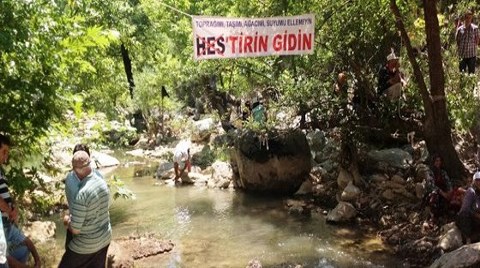 Antalya'da Köylülere HES Kurşunu!