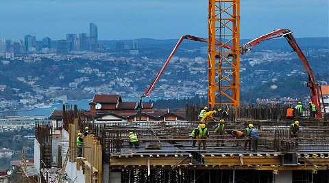 Çamlıca Tepesi'ndeki Cami Yükseliyor