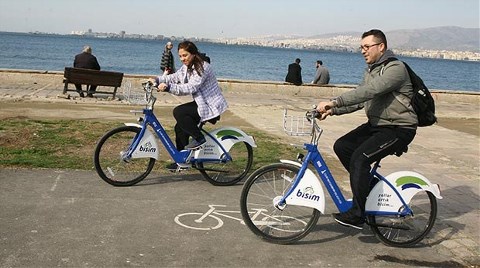 İzmirliler Bisikletleri Sevdi