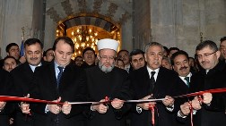 Restore Edilen Mihrimah Sultan Camisi'ni Bülent Arınç Açtı