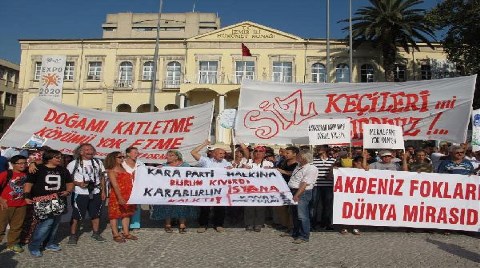 Karaburun Yarımadası için Acil Koruma Talebi