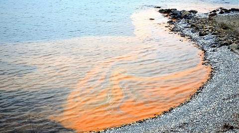 Karadeniz Kızıl Tabakayla Kaplandı