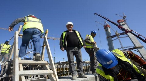 3. Boğaz Köprüsü'nün Kuleleri Eşitlendi
