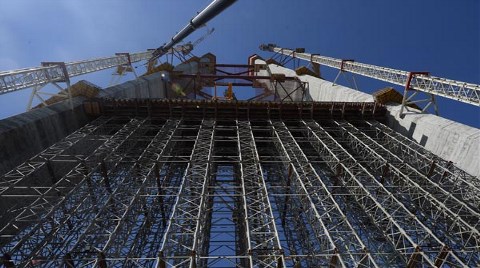 3. Boğaz Köprüsü'nün Kuleleri Eşitlendi