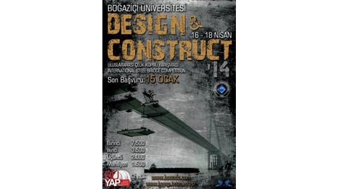 Design & Construct 2014 Uluslararası Çelik Köprü Yarışması