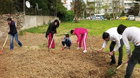 Moda'ya 'Gezi Bostanı'