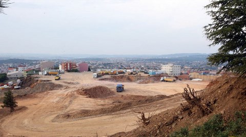 Çamlıca Camii Yolu Yarıladı 