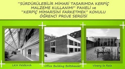 "Sürdürebilir Mimari Tasarımda Kerpiç Malzeme Kullanımı"