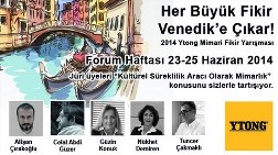 2014 Ytong Mimari Fikir Yarışması  Forumu'na Davetlisiniz