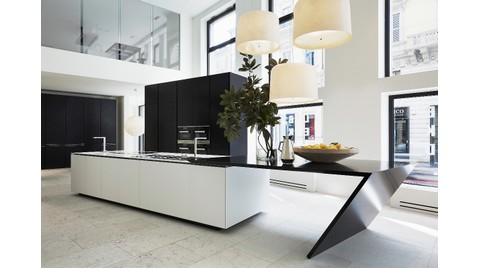 Libeskind imzalı WEB kitaplık ve Sharp Mutfak