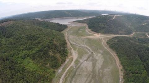 İstanbul Barajları Havadan Kötü Gözüküyor