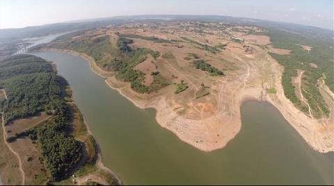 İstanbul Barajları Havadan Kötü Gözüküyor