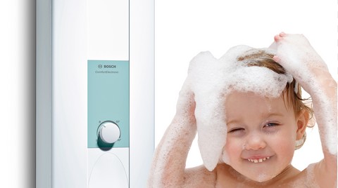 Bosch Elektrikli Ani Su Isıtıcısı ile Yazlık Evlerde Kesintisiz Duş Keyfi