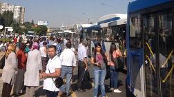 Ankara Ümitköy'de Metro Protestosu