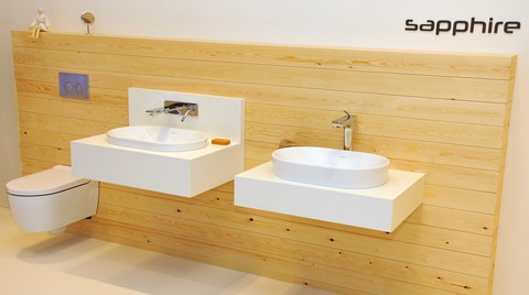 Özgün Lavabo ve Duş Tekneleri için SEREL Rita ve Sapphire