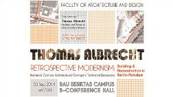 "Retrospektif Modernizm" Konferansı