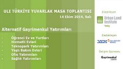 ULI Türkiye Yuvarlak Masa Toplantısı