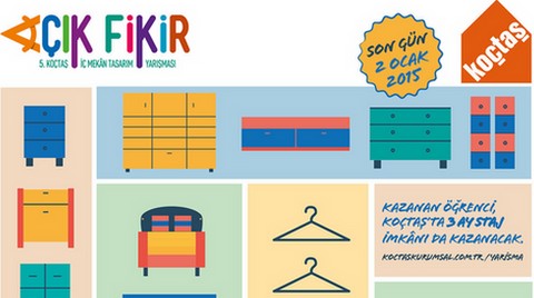 Koçtaş 'Açık Fikir İç Mekan Tasarım Yarışması' Heyecanı Başladı Koçtaş 'Açık Fikir İç Mekan Tasarım Yarışması' Heyecanı Başladı
