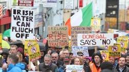 İrlanda'da 'Su Satılık Değildir' Eylemi